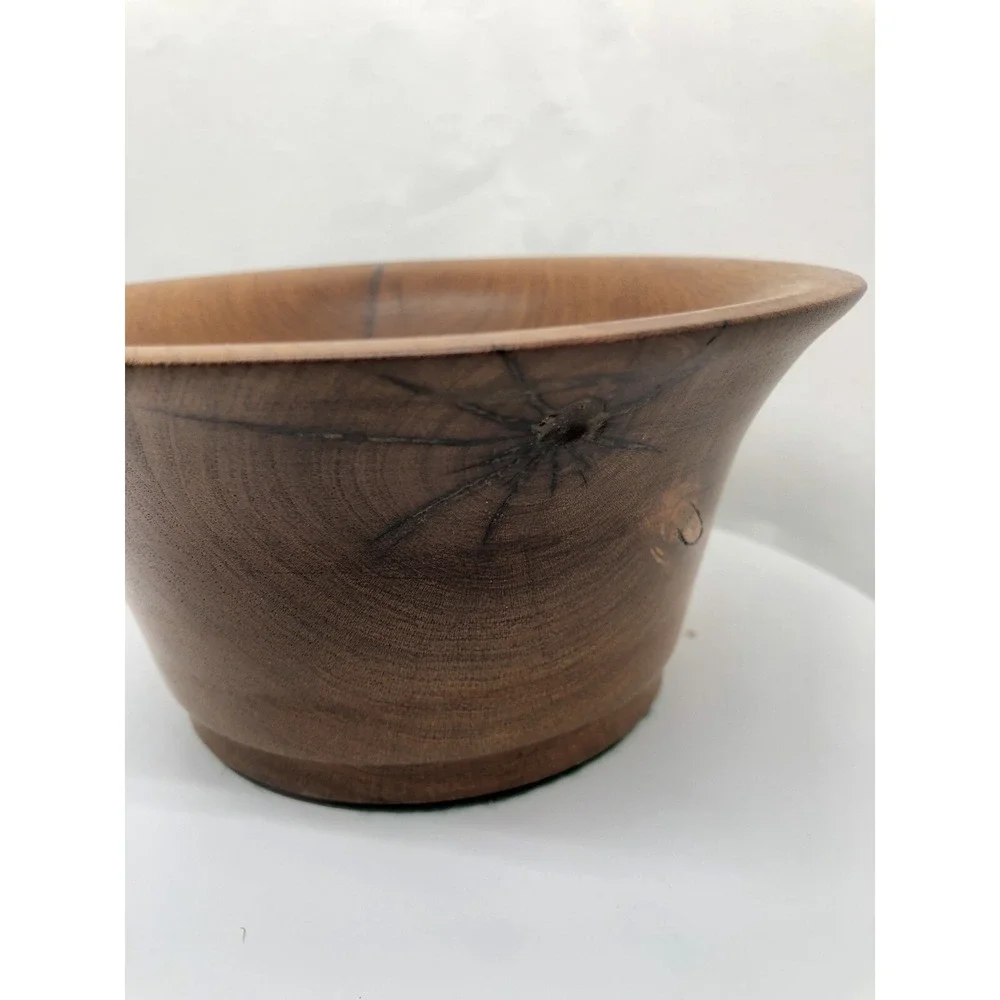 Hand Carved Wood Bowl 3